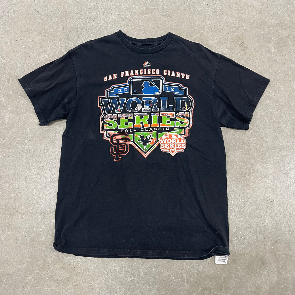 San Francisco Giants Majestic 2012 World Series Black Graphic