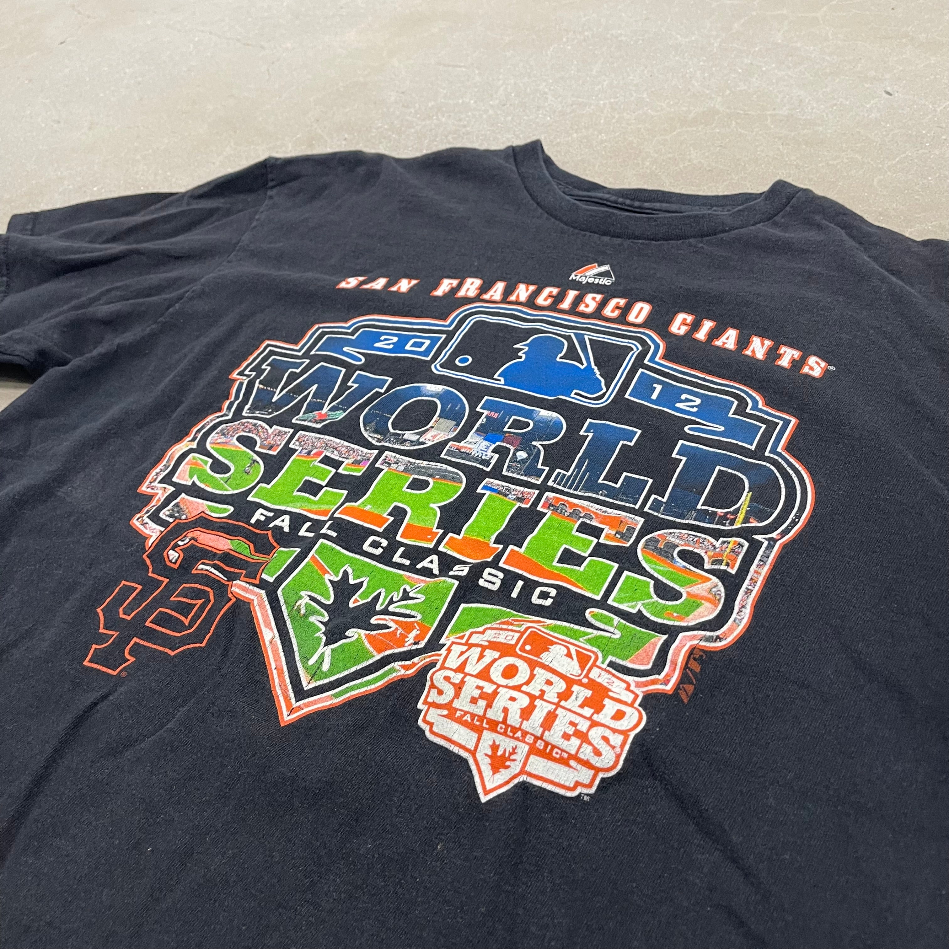 San Francisco Giants Majestic 2012 World Series Black Graphic