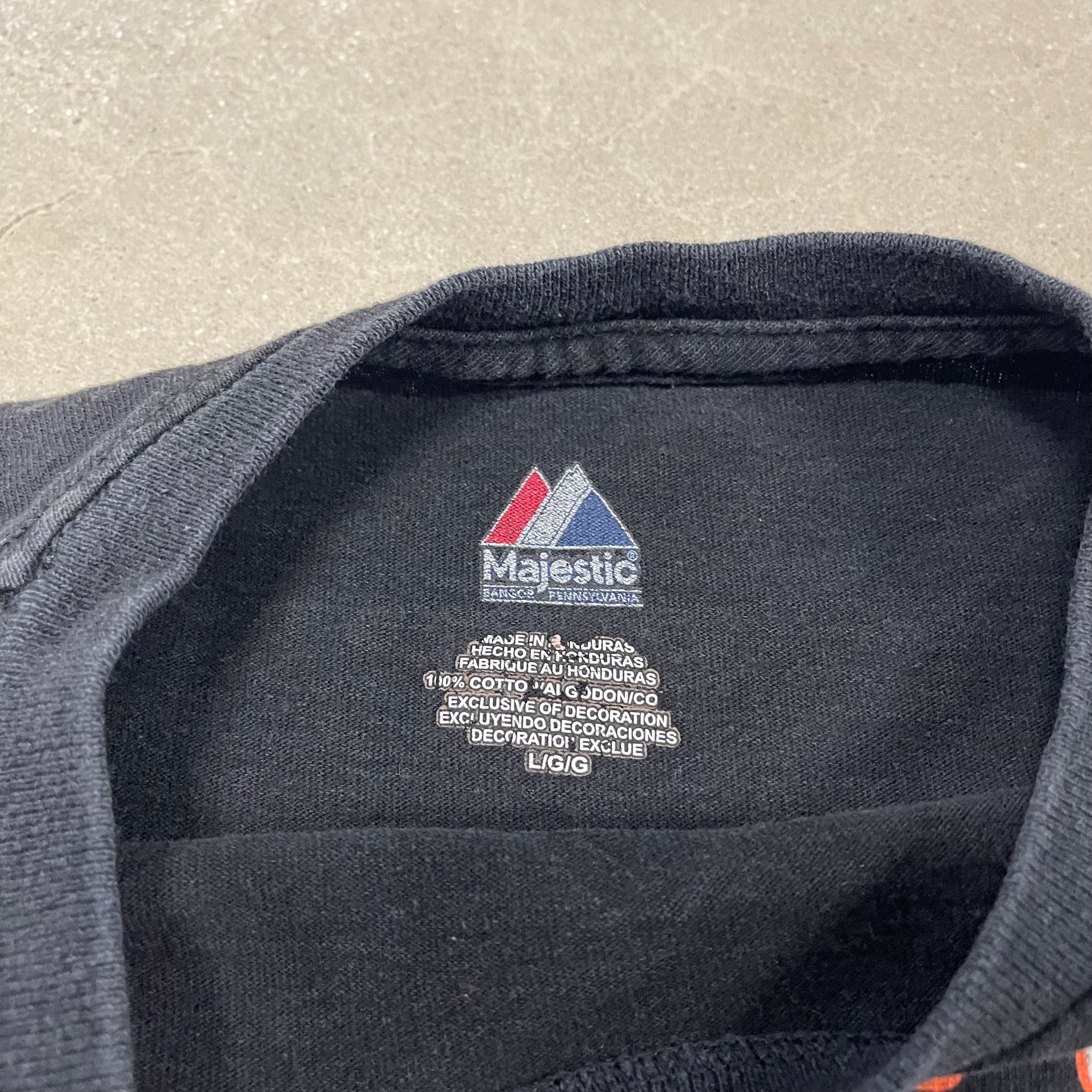 San Francisco Giants Majestic 2012 World Series Black Graphic