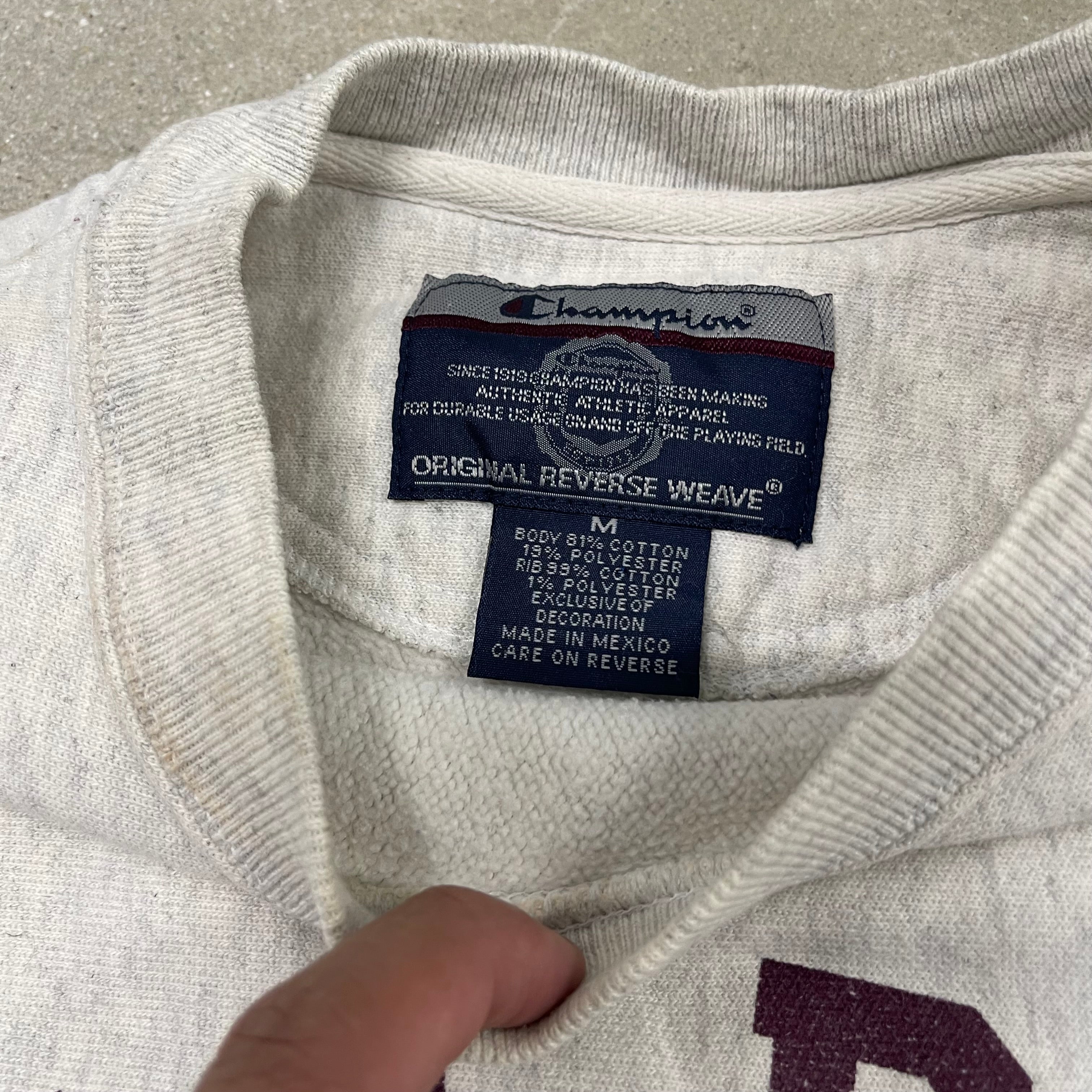 Champion Reverse Weave UMD Bulldogs 95 Phys Ed Hoodie Medium Vintage Collegiate