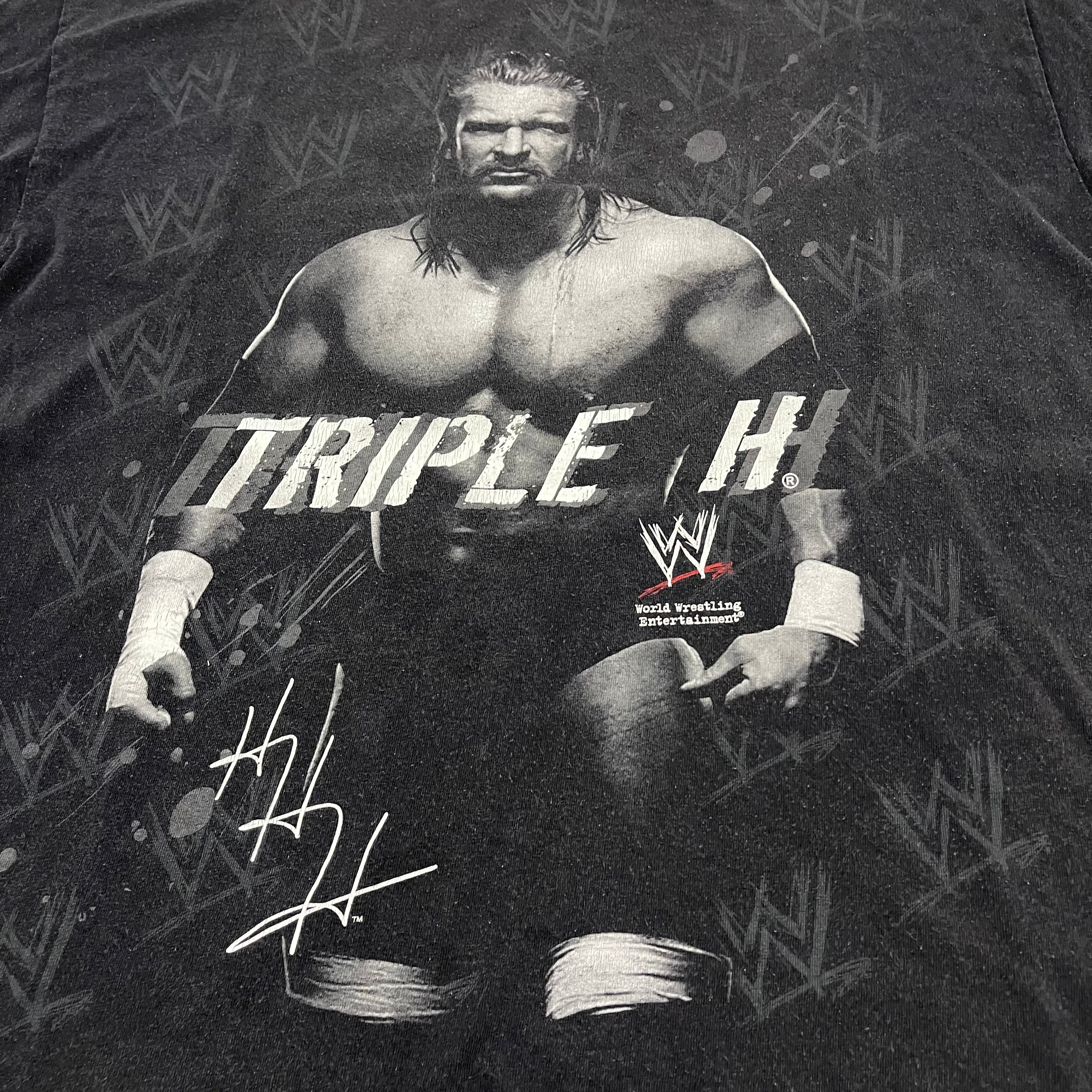 Vintage WWE Triple H T-Shirt Men’s Wrestling World Wrestling Entertainment 2000s